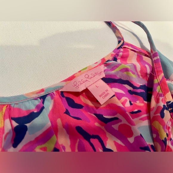 Lilly Pulitzer Lachelle Silk Top - Picture 5 of 5
